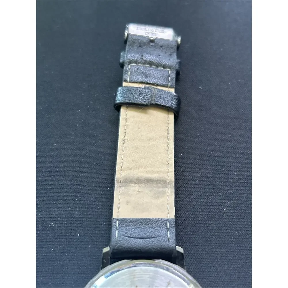 Black Case Dial And Band Men’s Quartz Watch